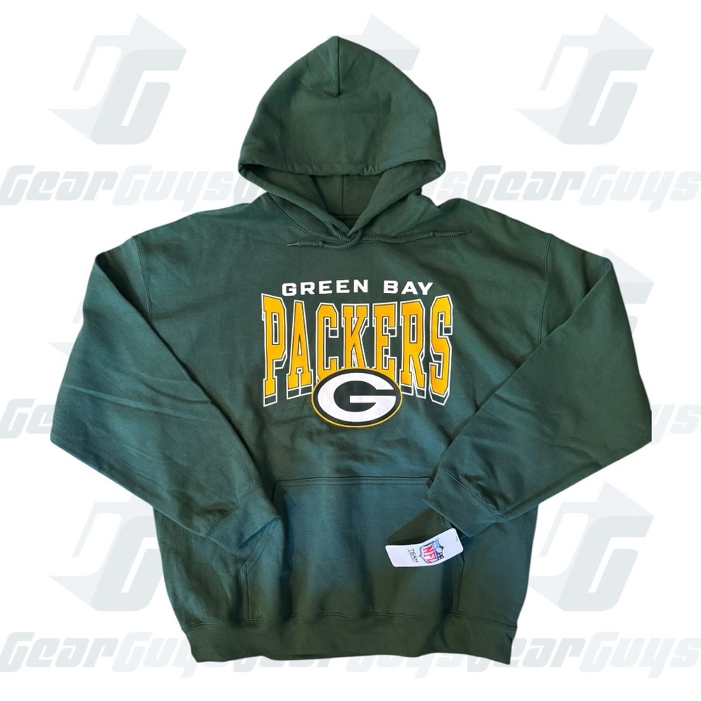Green Bay Packers NFL Team Apparel Men's Pullover Hoodie XL